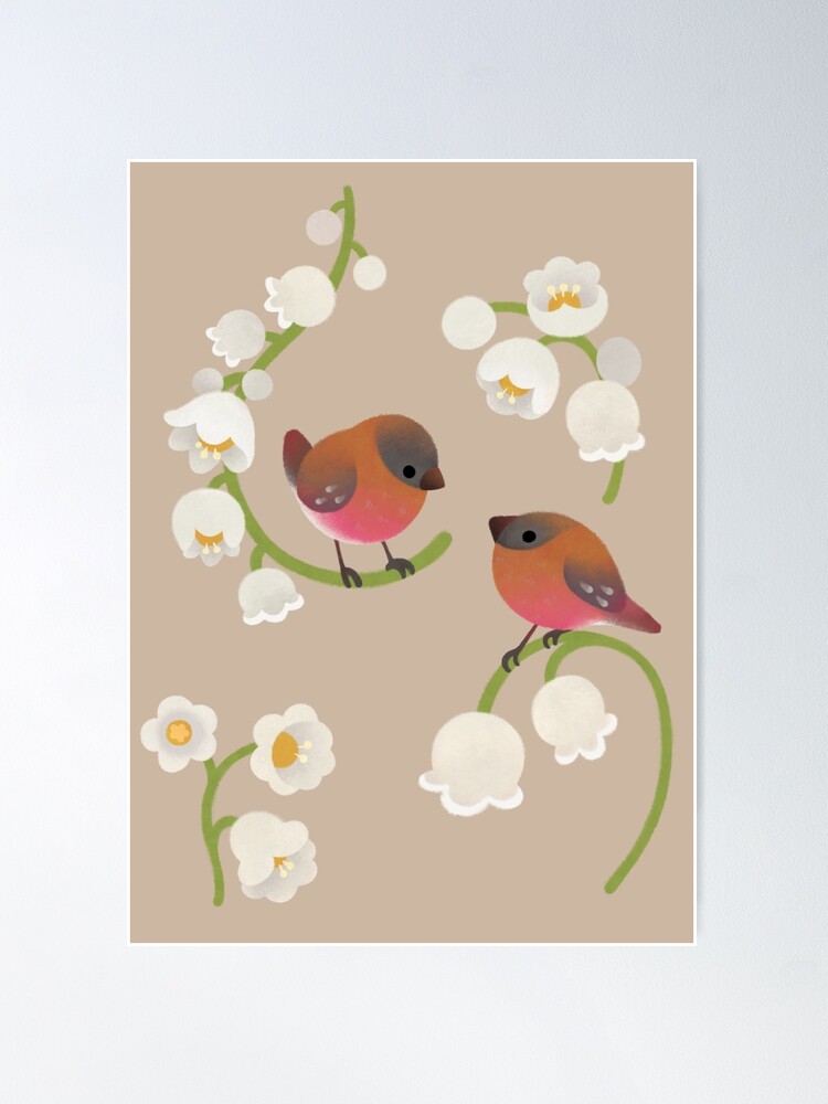 Alternate view of Brown capped rosy finch Poster