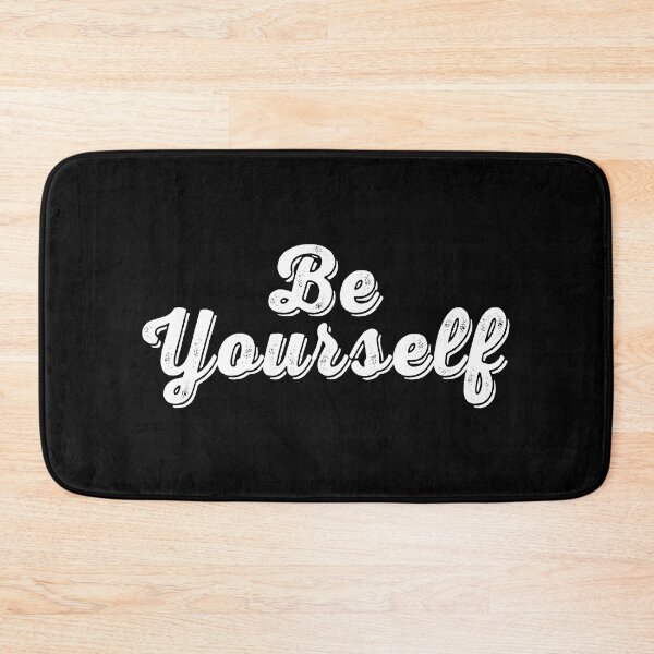 Item preview, Be Yourself White Statement Graphic designed and sold by arthouseflunky.