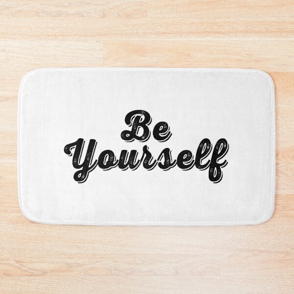 Item preview, Be Yourself Black Statement Graphic designed and sold by arthouseflunky.
