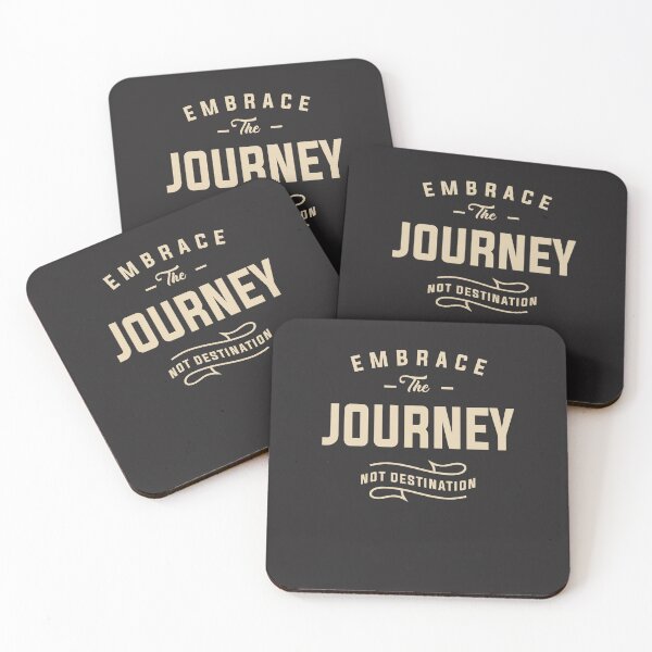 Item preview, Embrace the journey, not destination Motivational Quote designed and sold by cidolopez.