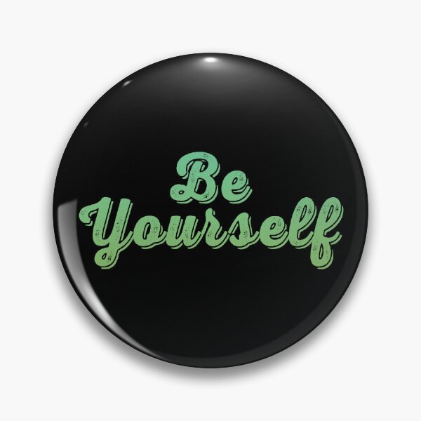 Item preview, Be Yourself Green Statement Graphic designed and sold by arthouseflunky.