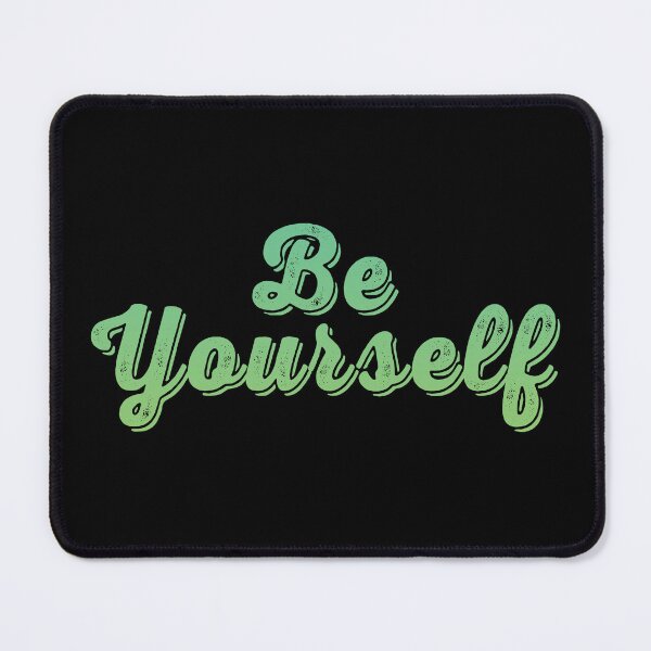 Item preview, Be Yourself Green Statement Graphic designed and sold by arthouseflunky.