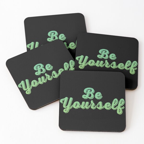 Item preview, Be Yourself Green Statement Graphic designed and sold by arthouseflunky.