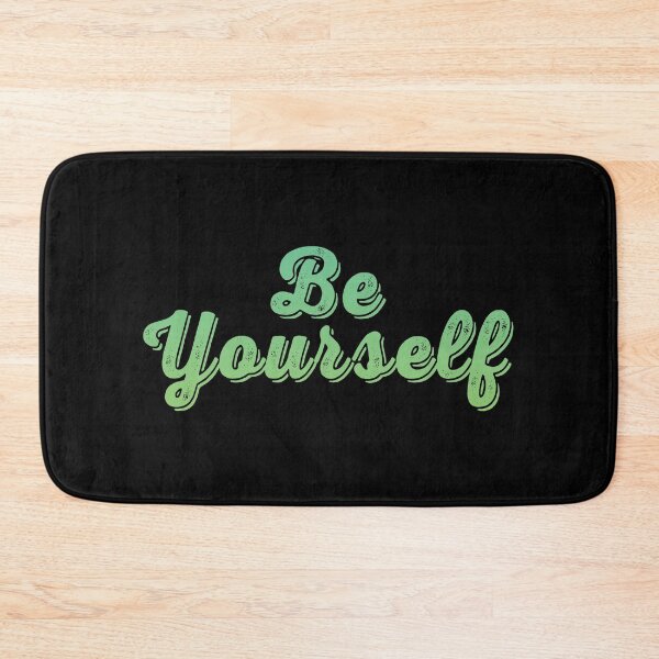 Item preview, Be Yourself Green Statement Graphic designed and sold by arthouseflunky.