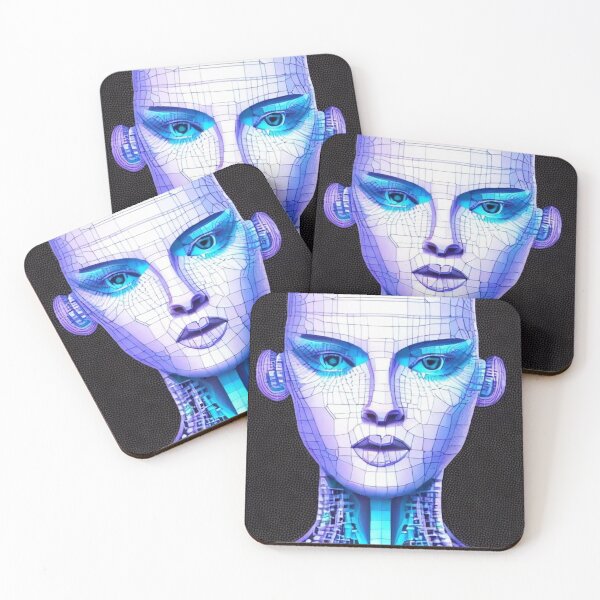 Item preview, Face of a Woman Artificial Intelligence 2 designed and sold by NokenaDesign.