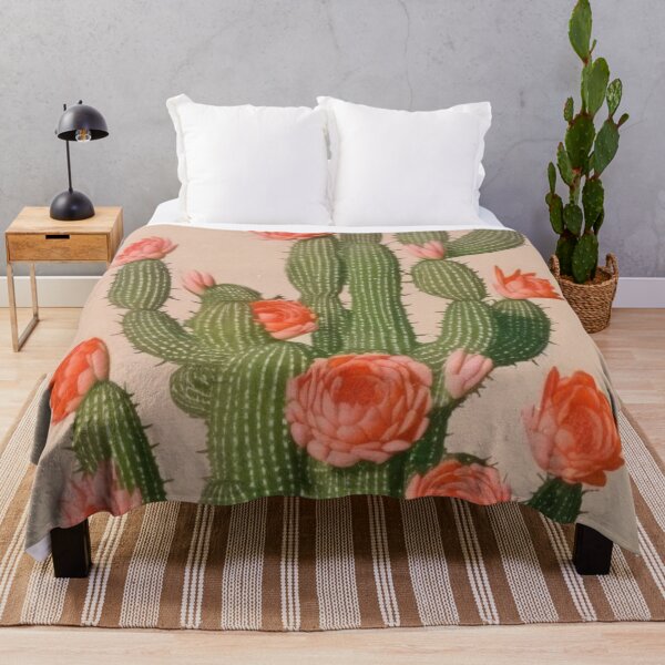 Item preview, Cactus Boho Vintage Pink designed and sold by trajeado14.