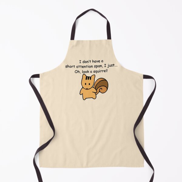 Item preview, Short Attention Span Squirrel Funny designed and sold by ironydesigns.