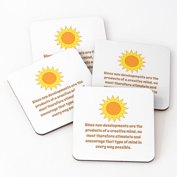 Item preview, Since New Developments Are The Products - Creativity Quote designed and sold by CrankyOldDude.