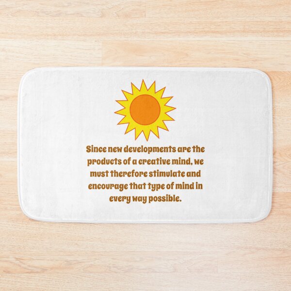 Item preview, Since New Developments Are The Products - Creativity Quote designed and sold by CrankyOldDude.