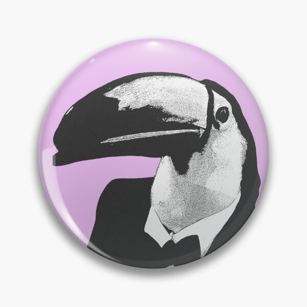 Item preview, Shy toucan in a suit designed and sold by SimplyConnor.