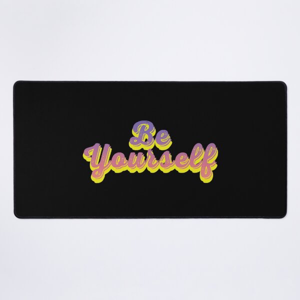 Item preview, Be Yourself Purple Statement Graphic designed and sold by arthouseflunky.