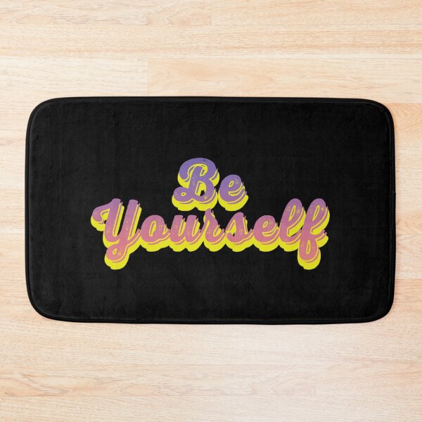 Item preview, Be Yourself Purple Statement Graphic designed and sold by arthouseflunky.