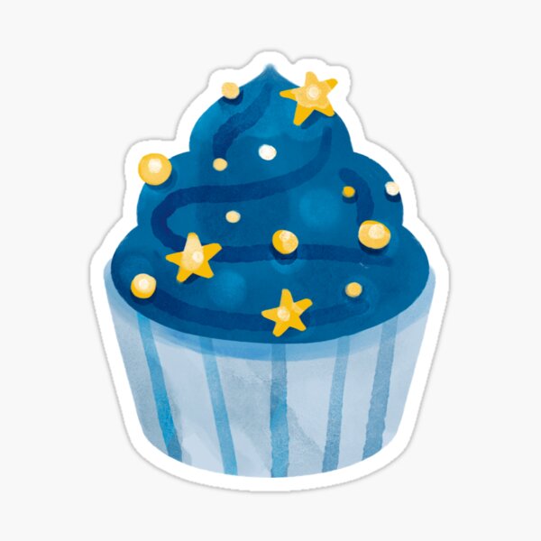 2048 cupcakes Sticker for Sale by Zoe Frank