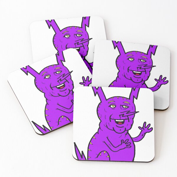 Item preview, Purple electric rat creature designed and sold by reformedfruit.