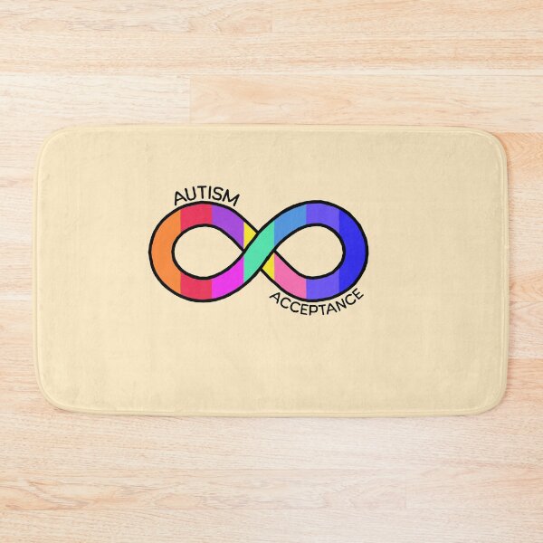 Item preview, Autism acceptance - Neurodiversity and adhd awareness designed and sold by Paperfly Studio.