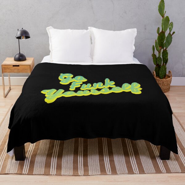 Item preview, Go Funk Yourself Green Statement Graphic designed and sold by arthouseflunky.