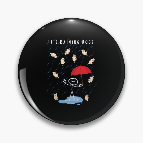 Item preview, It's Raining Dogs designed and sold by Poppies-Express.
