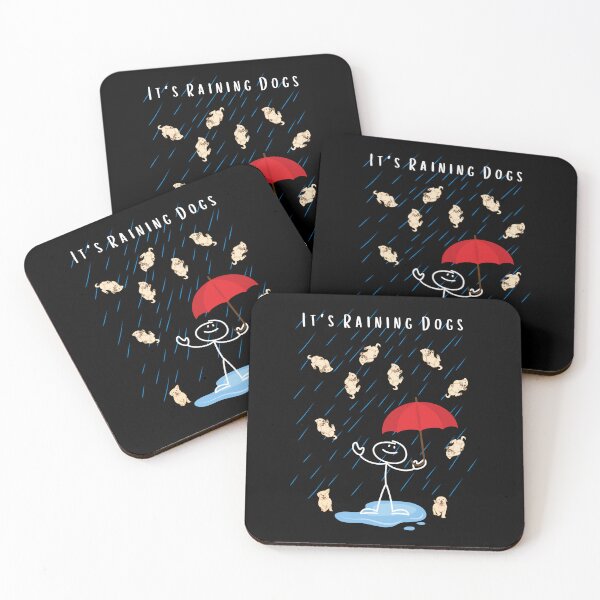 Item preview, It's Raining Dogs designed and sold by Poppies-Express.