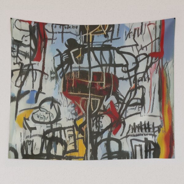 Item preview, Blooming Romance: The Garden of Love in Street Art Expressionism designed and sold by ArtazaBazaar.