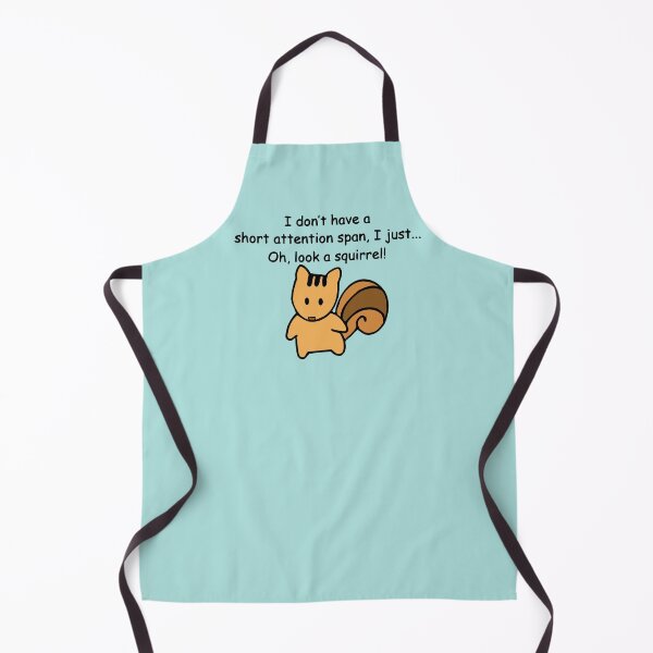 Item preview, Short Attention Span Squirrel Humor designed and sold by ironydesigns.