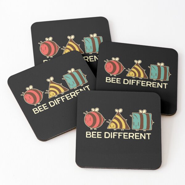 Item preview, Bee different - Autism and adhd awareness designed and sold by Paperfly Studio.