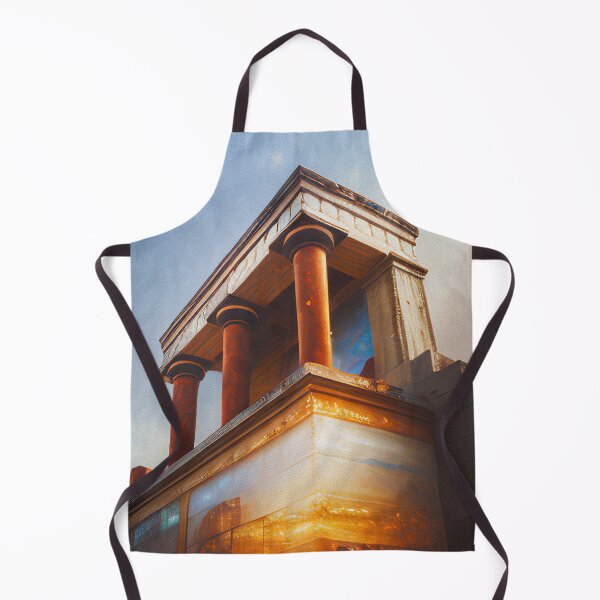 Item preview, "Futuristic Knossos Palace v1" Uncovering the Mystery. An Exploration of Ancient Greek Art and Culture. designed and sold by nicpa-art.