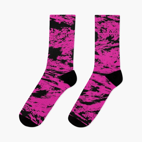 Item preview, Pink and Black Rave Glitch Splatter designed and sold by BigTexFunkadelic.