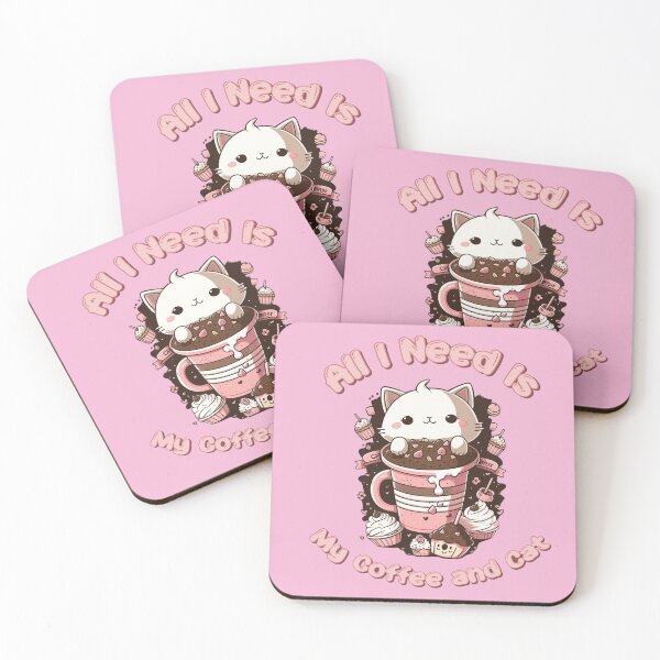Item preview, Cat and Coffee designed and sold by UrbanChillz.