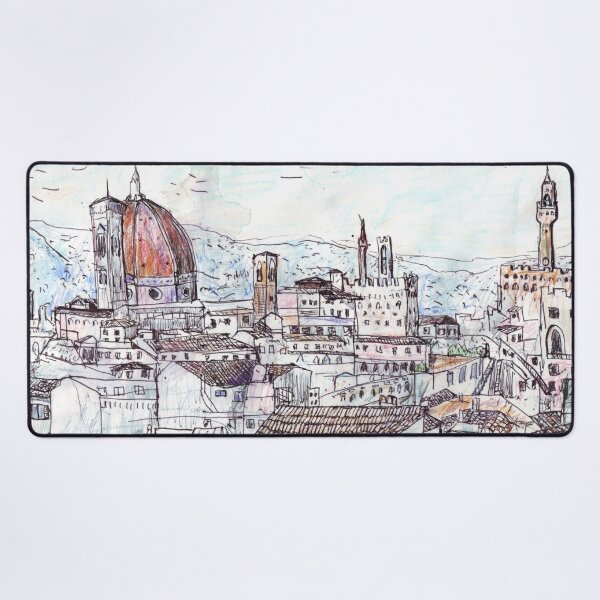 Item preview, Florence At Dusk From Palazzo Magnani Feroni designed and sold by John Douglas.