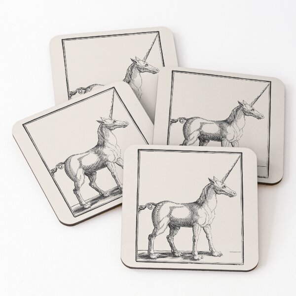 Item preview, Unicorn woodcut  designed and sold by Laraus.