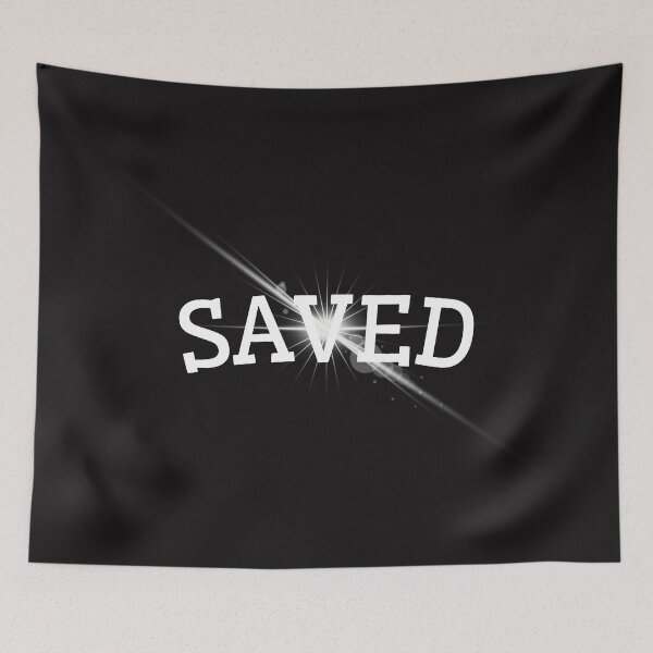 Item preview, Saved - christian quote designed and sold by All-About-Life.