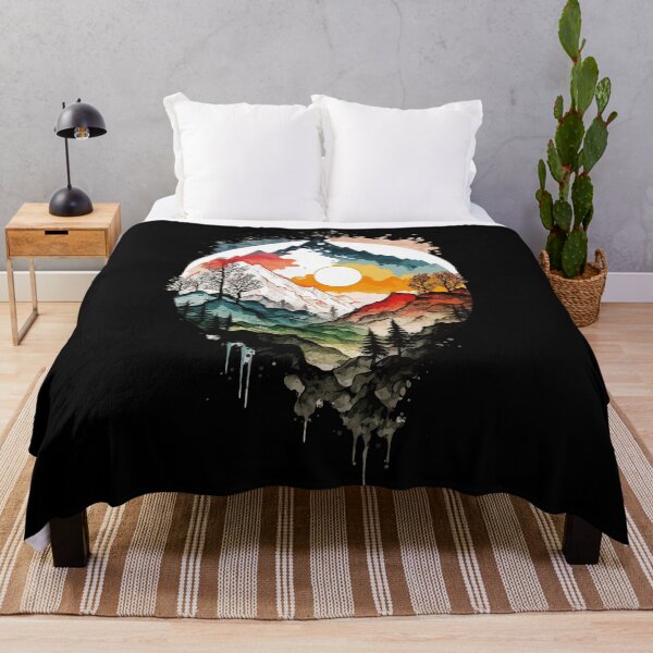 Item preview, Clean and Simple Mountain Scenery designed and sold by JOLI Design.