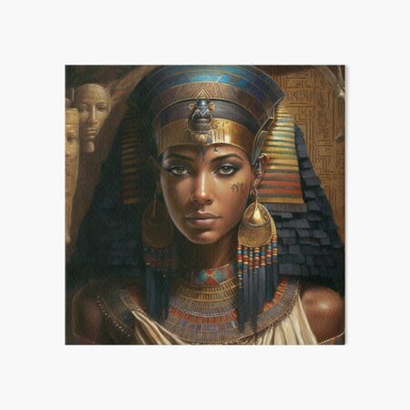 Royal Beauty: A Glimpse of Ancient Egypt Art Board Print