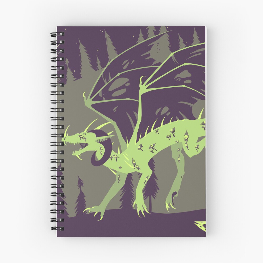 Item preview, Spiral Notebook designed and sold by AppleJuiceFlood.