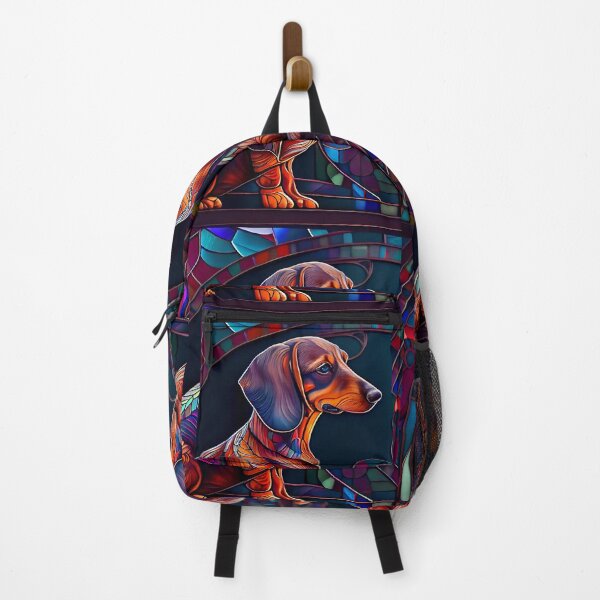 Item preview, Dachshund dog in stained glass 003 designed and sold by Viinde.