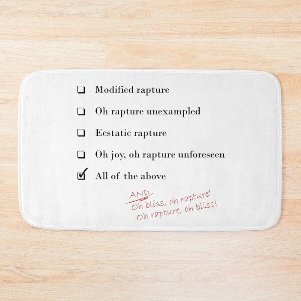 Item preview, Oh bliss oh rapture! and more - Gilbert and Sullivan designed and sold by Lifes-a-boon.
