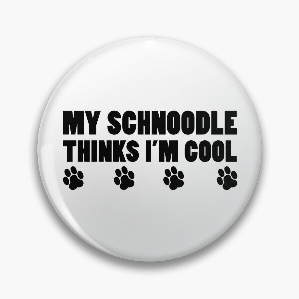 Item preview, My Schnoodle Thinks I'm Cool designed and sold by jaycartoonist.