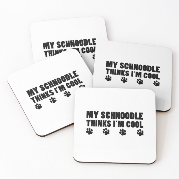 Item preview, My Schnoodle Thinks I'm Cool designed and sold by jaycartoonist.