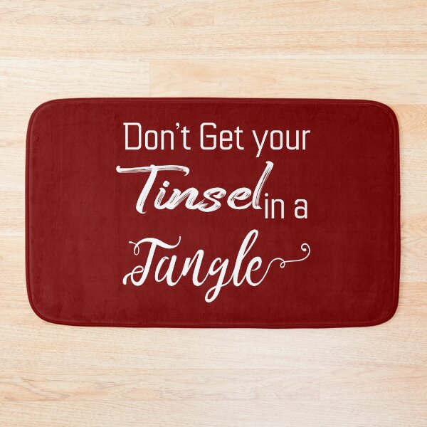 Item preview, Dont get your tinsel in a tangle Sweatshirt, by DAM Creative, designed and sold by DAM Creative ⭐⭐⭐⭐⭐.
