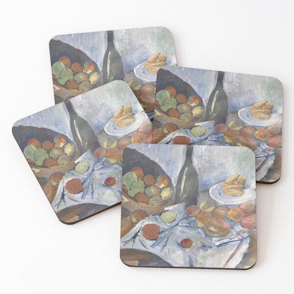 Item preview, Fruit Bowl, Glass, and Apples by Paul Cezanne (recreated as a master study) designed and sold by kierandarkarts.