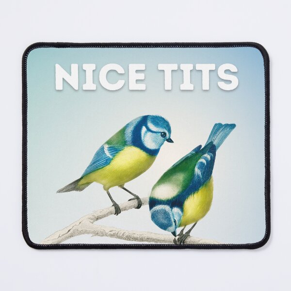 Item preview, Nice Tits Bird Pun designed and sold by KinkShoppe.