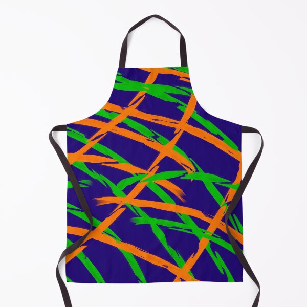 Item preview, Orange Green Midnight Rave Abstract designed and sold by BigTexFunkadelic.