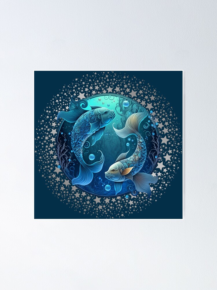 Pisces The Fish Zodiac Sign | Sticker