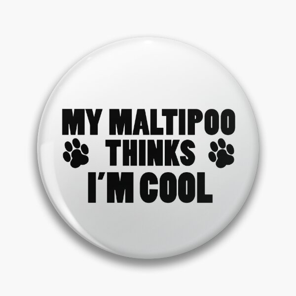 Item preview, My Maltipoo Thinks I'm Cool designed and sold by jaycartoonist.