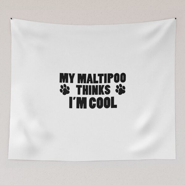 Item preview, My Maltipoo Thinks I'm Cool designed and sold by jaycartoonist.