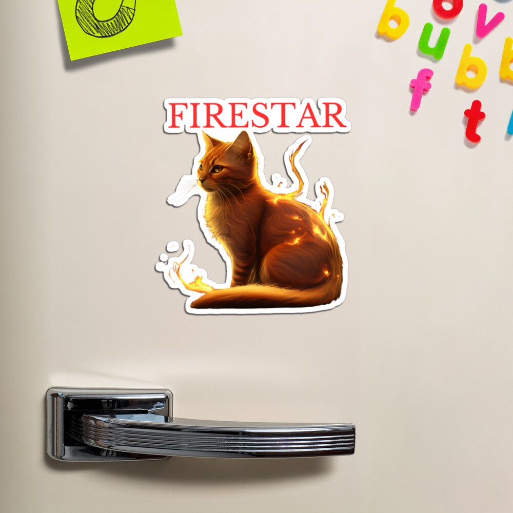 Warrior Cats - Firestar Magnet for Sale by HGBCO