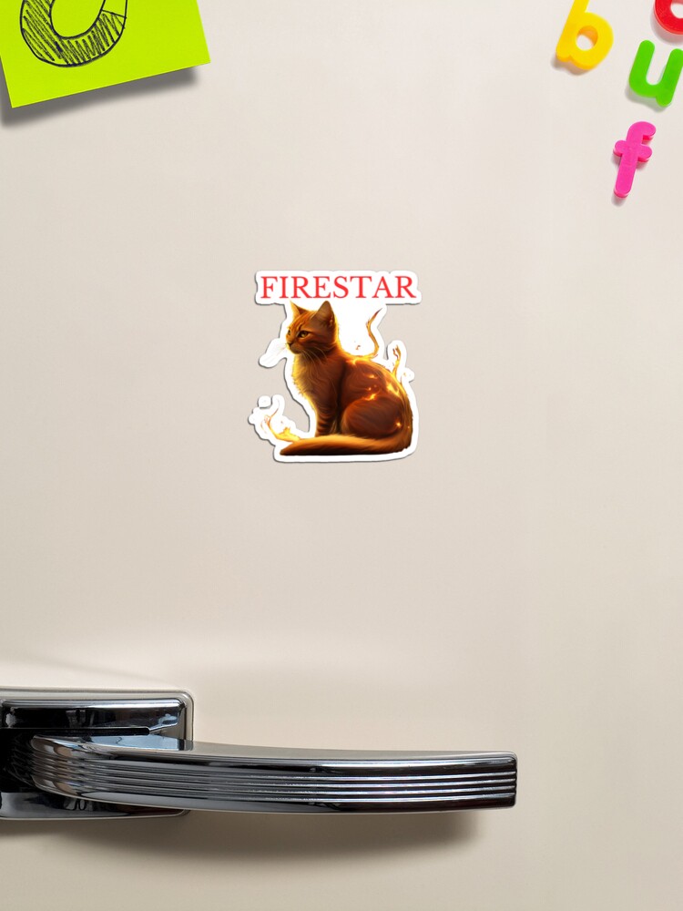 Warrior Cats - Firestar Magnet for Sale by HGBCO