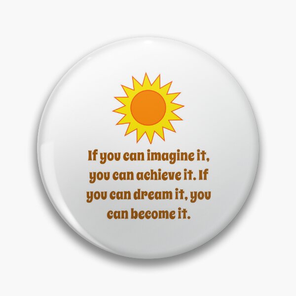 Artikelvorschau, If You Can Imagine It - Creativity Quote entworfen und verkauft von CrankyOldDude.
