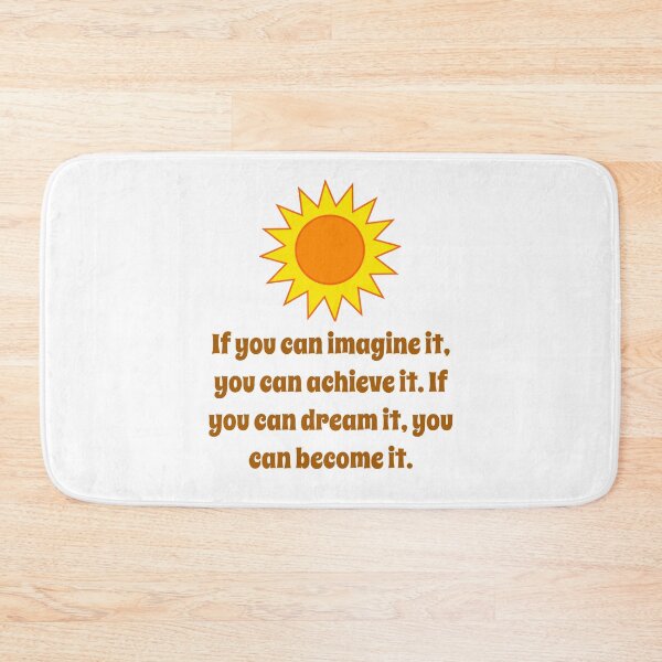 Artikelvorschau, If You Can Imagine It - Creativity Quote entworfen und verkauft von CrankyOldDude.