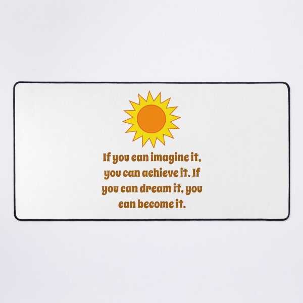 Item preview, If You Can Imagine It - Creativity Quote designed and sold by CrankyOldDude.